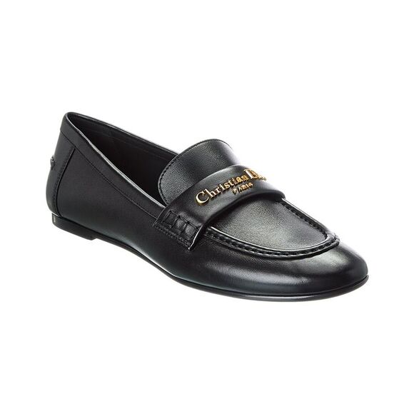 Dior Shoes - Dior Boy Leather Loafer, Black